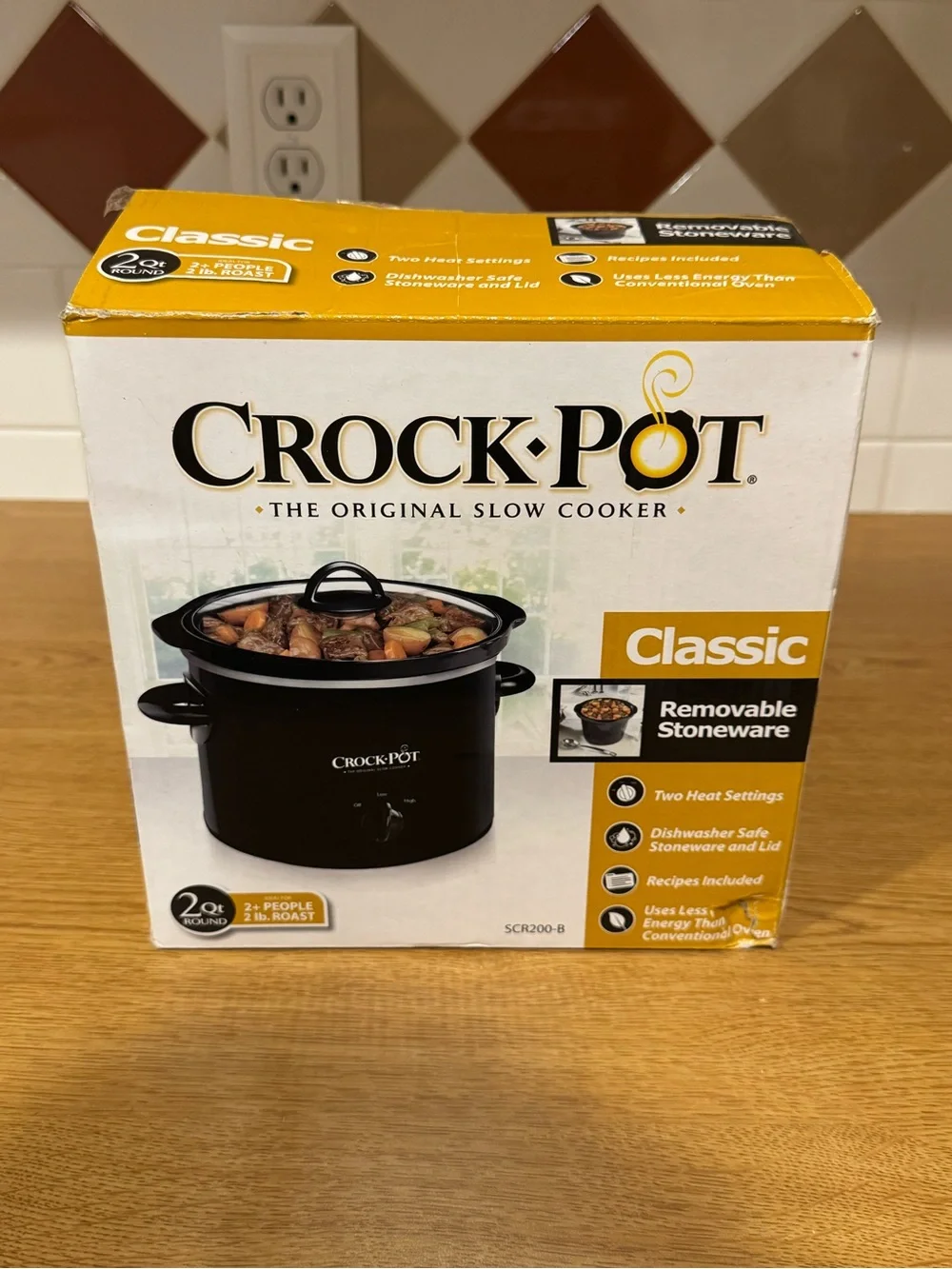 NEW in Box 2Qt Crock-Pot Classic Slow Cooker